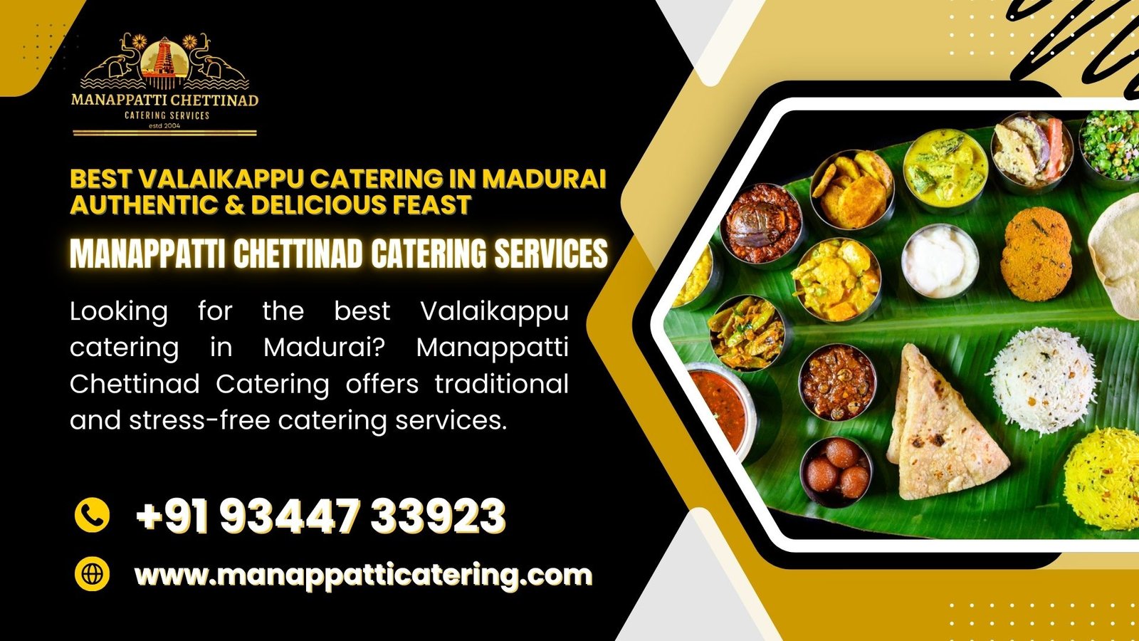 Valaikappu Catering in Madurai